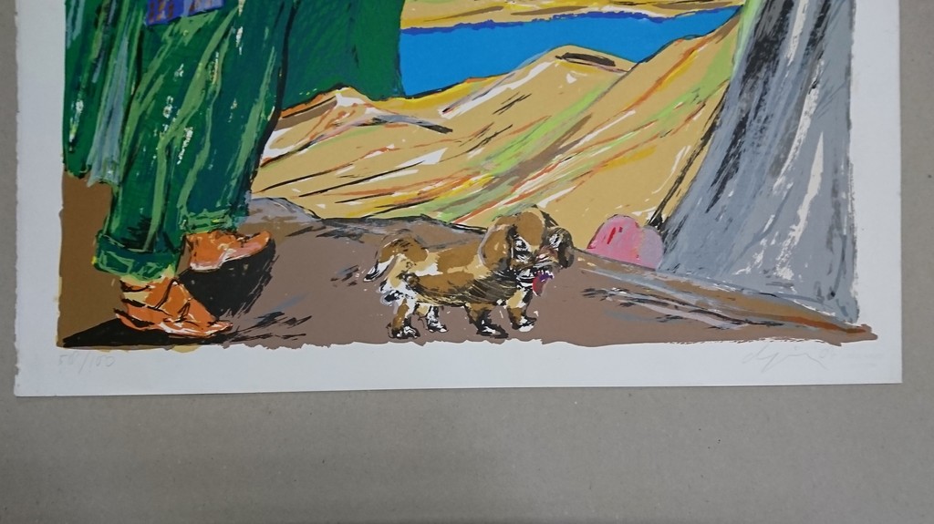 Jacqueline de Jong,zeefdruk,Sir billy Boy kopen? Bied vanaf 20!