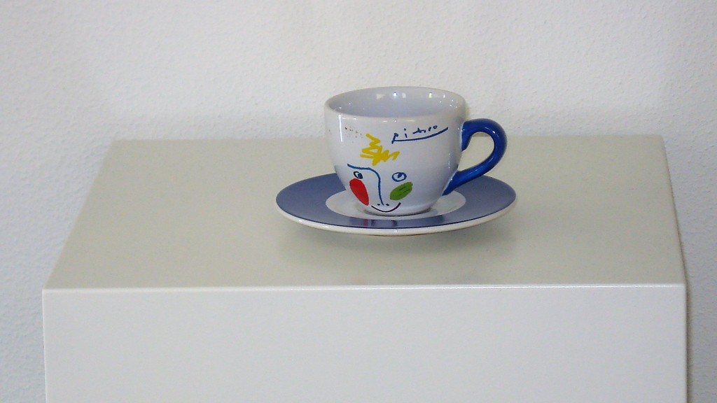 Drie prachtige espresso kop/schotel Picasso Masterpiece kopen? Bied vanaf 45!