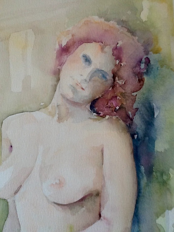 Irma van de Zande, aquarel, kopen? Bied vanaf 1!