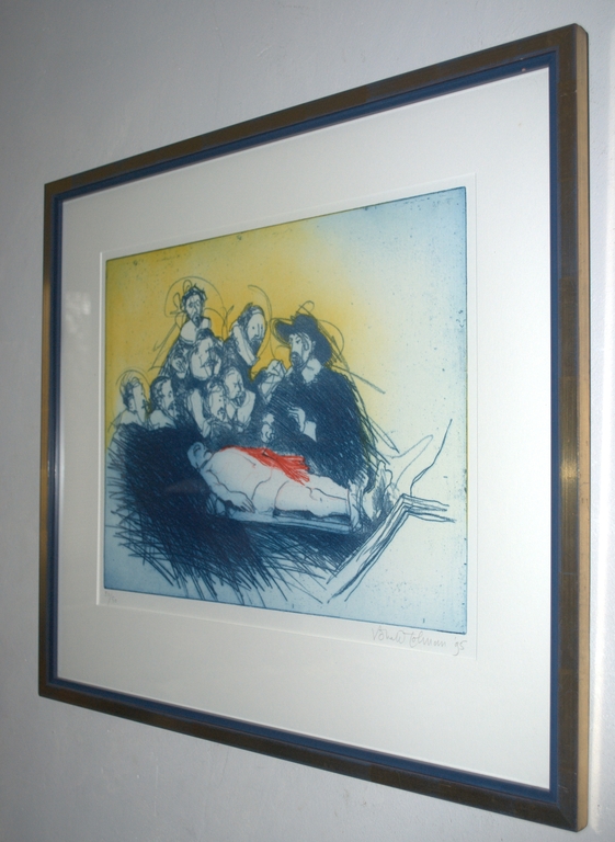 De Anatomische les: ets, vernis mou met aquatint opl. 50 ex. kopen? Bied vanaf 80!