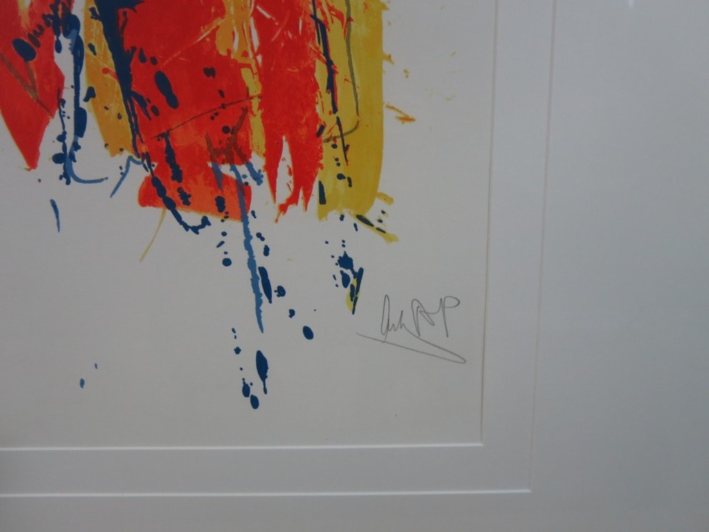 Arty Grimm: Zeefdruk, Z.T (2) - Ingelijst kopen? Bied vanaf 50!