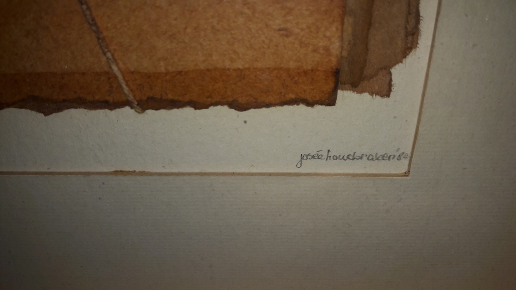 Boekje 2;  J Houtbraken , Gesigneerd kopen? Bied vanaf 1!