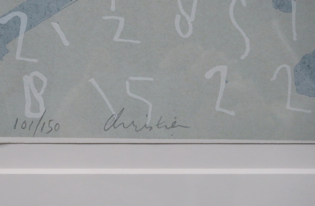 Christien ten Haaf: Zeefdruk, Z.T. - Ingelijst kopen? Bied vanaf 1!