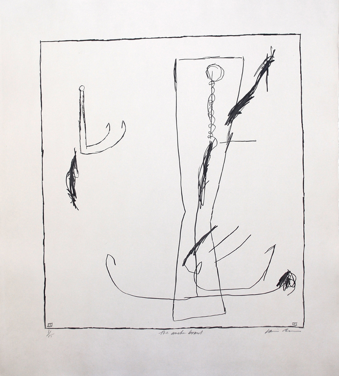 James Brown, litho, The Anchor Board verkocht voor € 275!