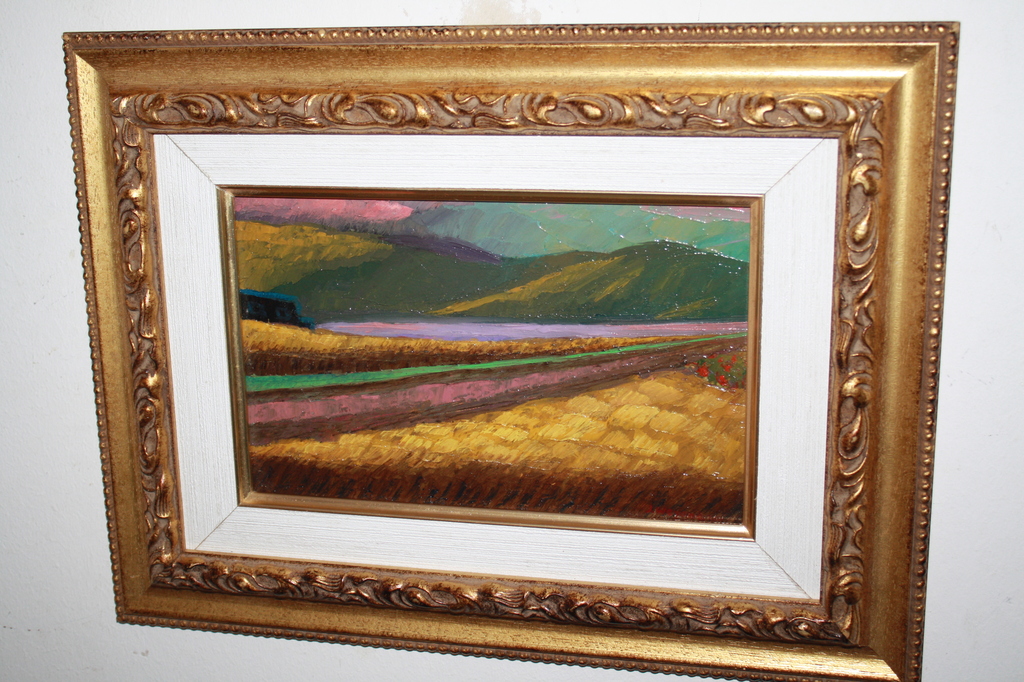 JAAP WEYAND 1886 - 1960  - BLOEMBOLLEN VELDEN in de DUINEN verkocht voor € 120!