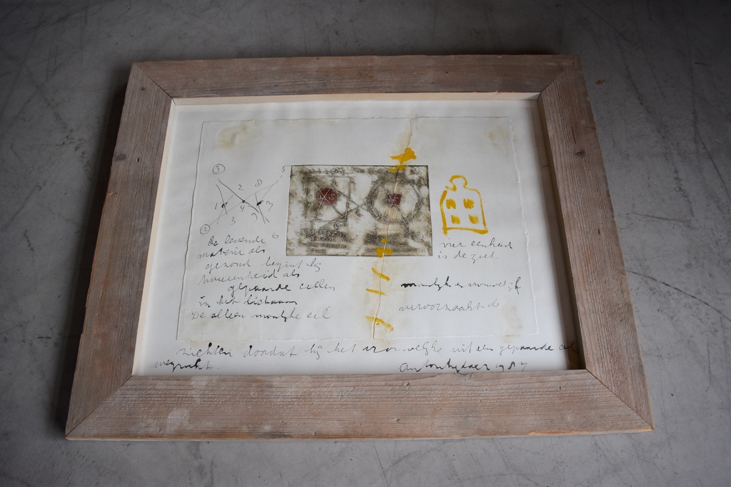 Anton Heyboer - Ets -'viereenheid is de ziel" kopen? Bied vanaf 650!