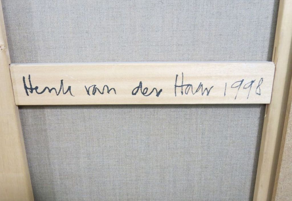 Henk van der Haar: Schilderij, Eenzame Man kopen? Bied vanaf 300!