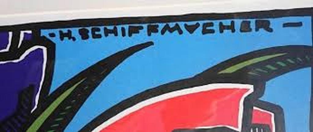 Henk Schiffmacher - zeefdruk Tulpen - 2000 - gesigneerd kopen? Bied vanaf 1!