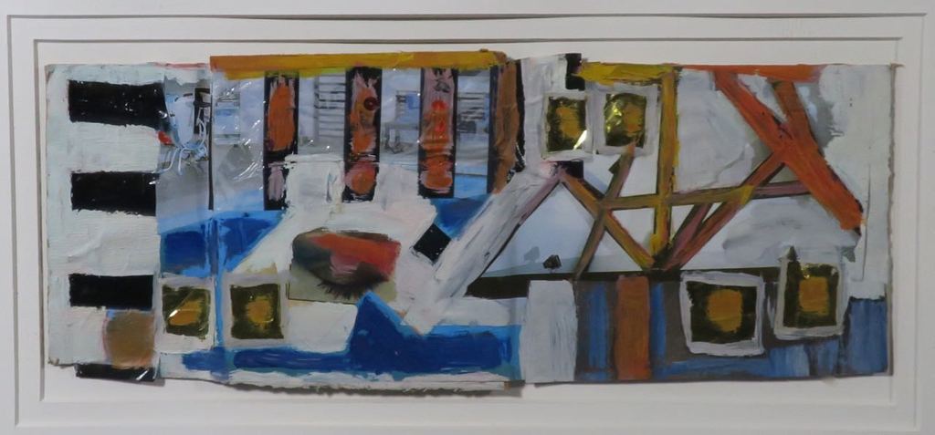 Meertje Kaal: Collage, Het verdwenen dorp - Ingelijst kopen? Bied vanaf 1!