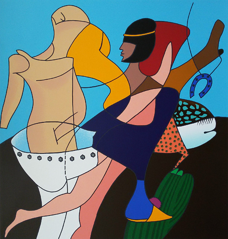 Jules Bekker - Anthony and Cleopatra, zeefdruk kopen? Bied vanaf 10!