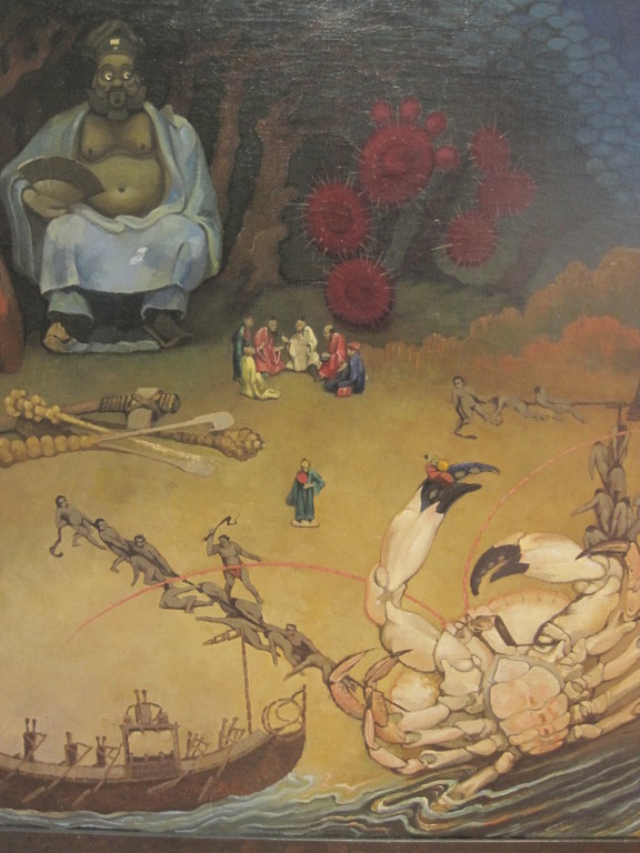 A.J.Grootens 1864-1957 Magisch Realisme omstreeks 1930 olieverf op doek kopen? Bied vanaf 1!