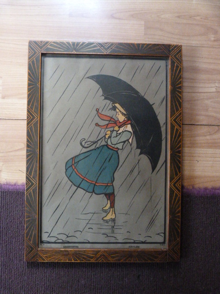 Litho  -  Regenwetter  -  GiboulÃ©es. kopen? Bied vanaf 1!