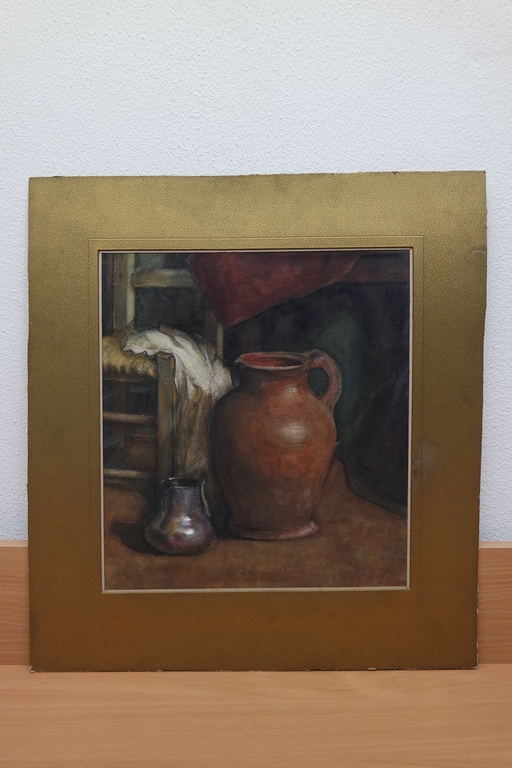 Jan Arie VERSTEEG (Giessendam 1877 - 1927 Rijswijk) - aquarel - stilleven kopen? Bied vanaf 65!