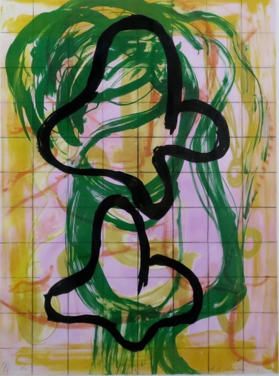 Dick Donker: Litho, Zonder titel - Ingelijst kopen? Bied vanaf 1!