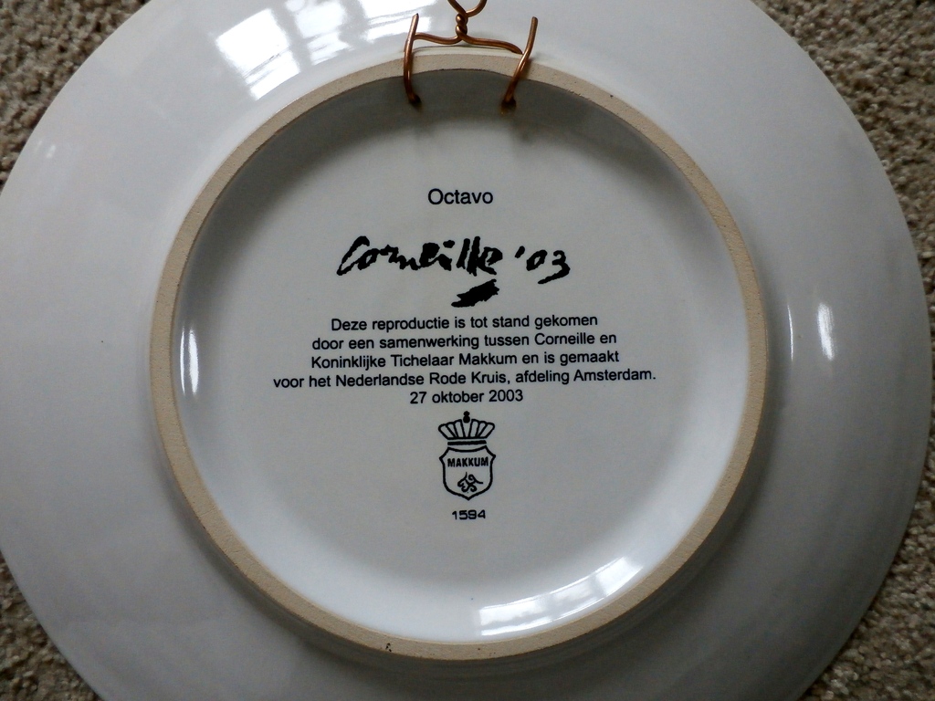 Corneille - wandbord: Octavo - 2003 kopen? Bied vanaf 75!