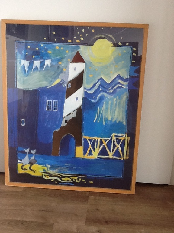 Rosina Wachtmeister : Gem.techniek Gezicht op een kasteel. kopen? Bied vanaf 55!