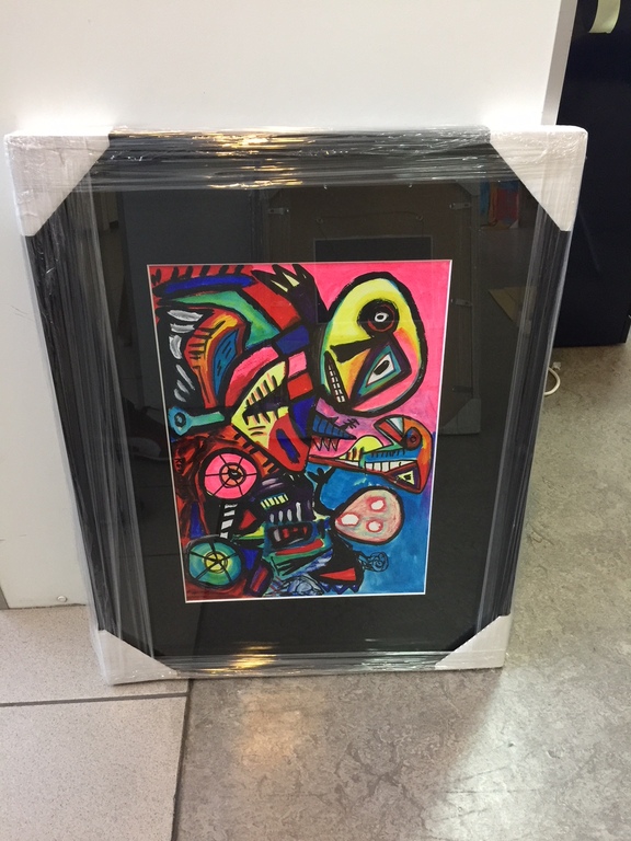 William Remory - Origineel gesigneerd en ingelijst werk - Acryl op zwaar papier kopen? Bied vanaf 250!