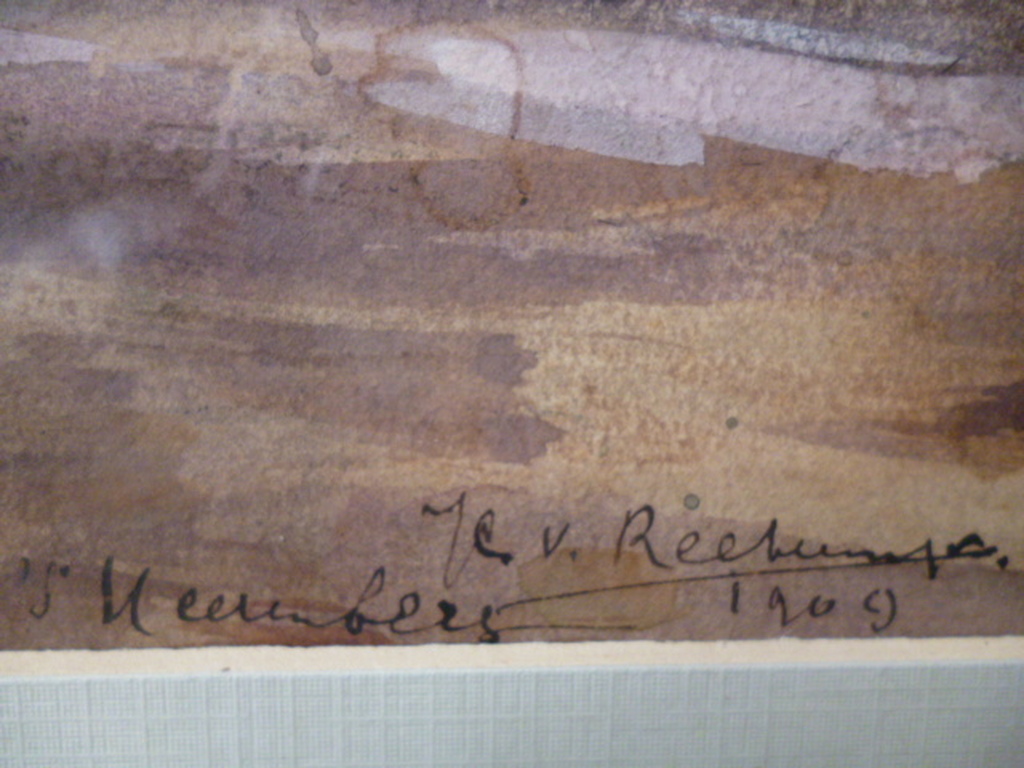 Johannes Christoffel van Reekum Jr - aquarel - 's-Heerenberg kopen? Bied vanaf 60!