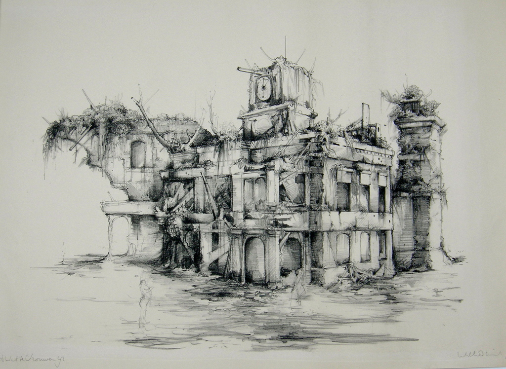 Kuik (toen nog William), litho: Post Wittevrouwen verkocht voor € 100!