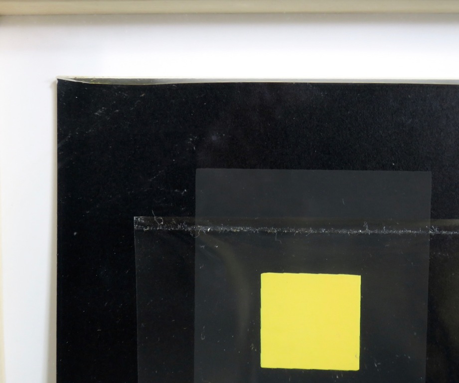 Hans Richter: Zeefdruk met transparante folie, Rhythmus 25 - Ingelijst kopen? Bied vanaf 200!