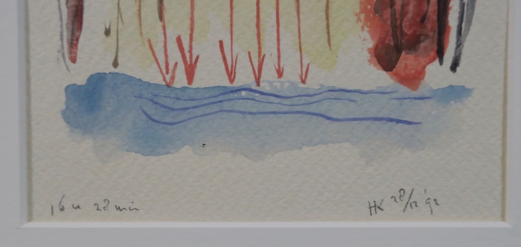 Hans Kuijs: Aquarel, Z.T. gezicht kopen? Bied vanaf 1!