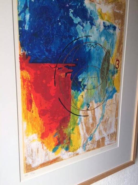 Piotr Konkel Zeefdruk Titel Creation - Ingelijst- verkocht voor € 69!