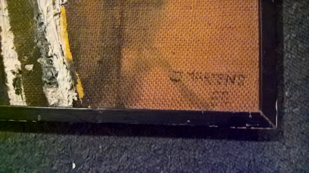 Jan Martens (1939) , olieverf, abstract op canvas kopen? Bied vanaf 180!