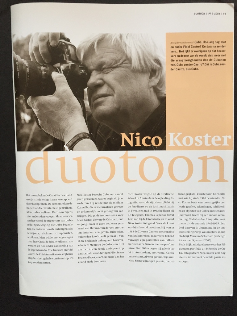 Corneille en Nico Koster in Cuba foto kopen? Bied vanaf 1!