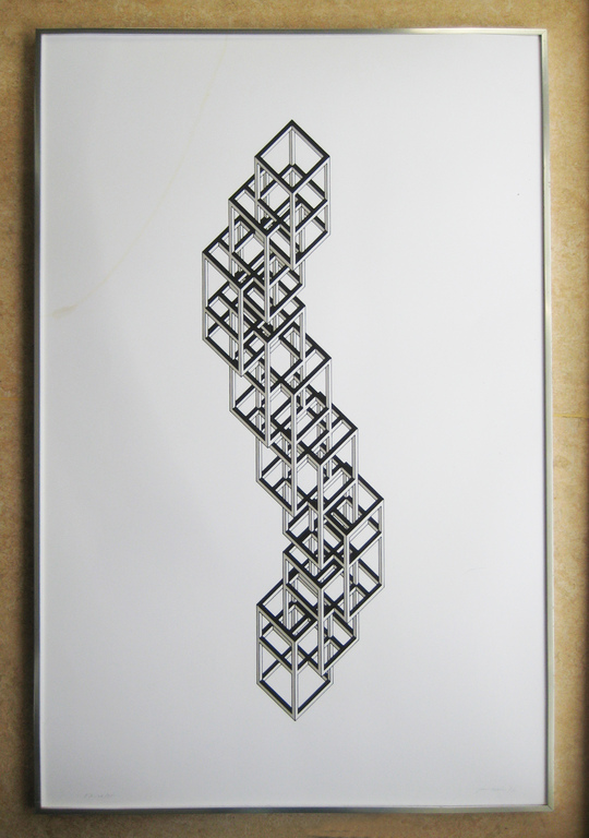 Joost Baljeu, F8, zeefdruk 1977 verkocht voor € 60!