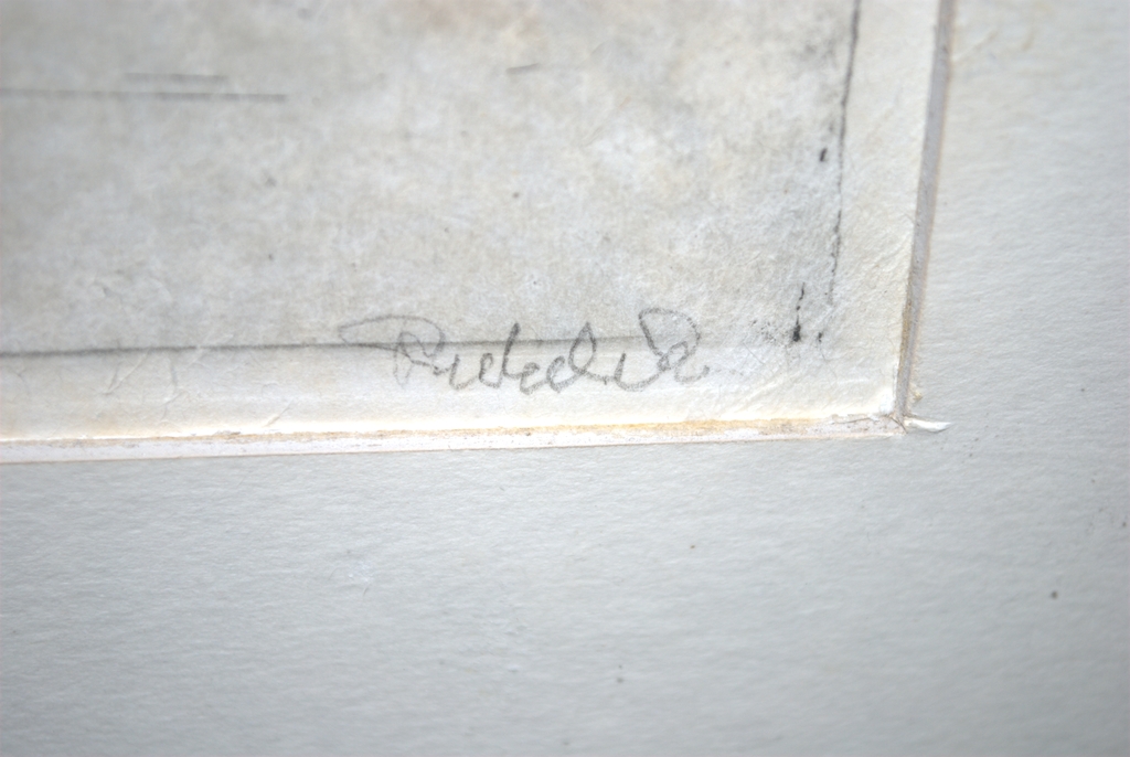 Riekele Prins - handgesigneerde ets van 't Reitdiep, Groningen. kopen? Bied vanaf 40!