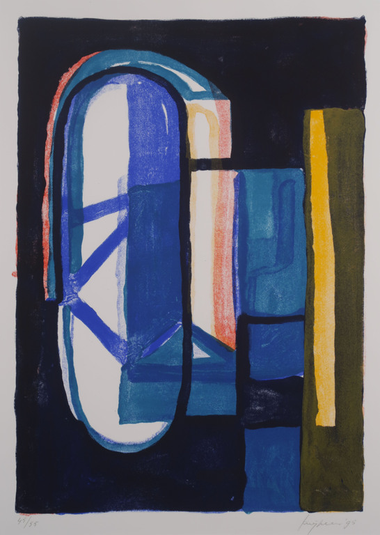 Theo Kuijpers: Litho, Z.T. - Ingelijst kopen? Bied vanaf 40!