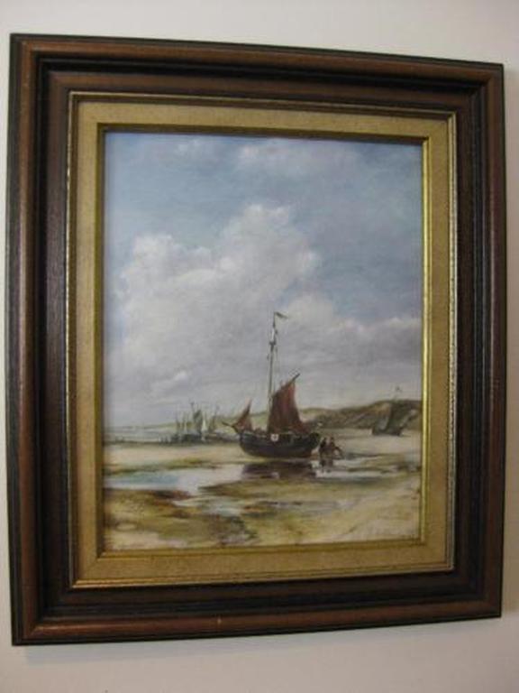 Bomschuit op het strand - aquarel - Hollandse School kopen? Bied vanaf 65!