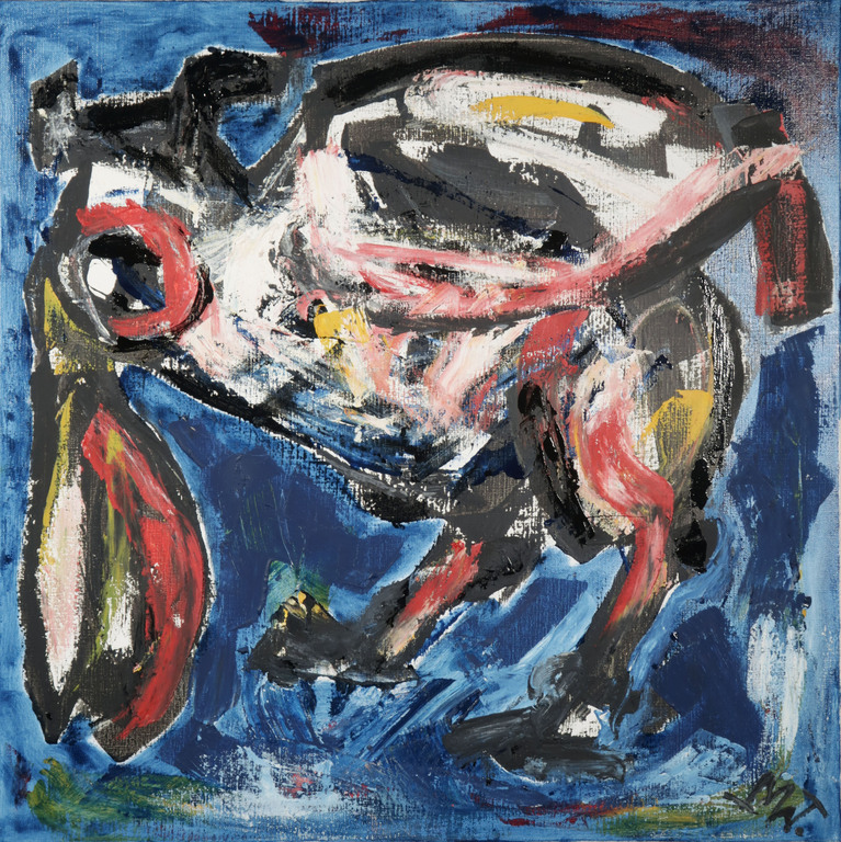 Martin van Wordragen: Olieverf op doek, Uitgestorven - Ingelijst kopen? Bied vanaf 650!