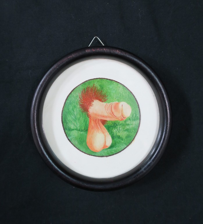 Bart ter Haar: Olieverf op staal, Surrealistische voorstelling 1 - Ingelijst kopen? Bied vanaf 1!