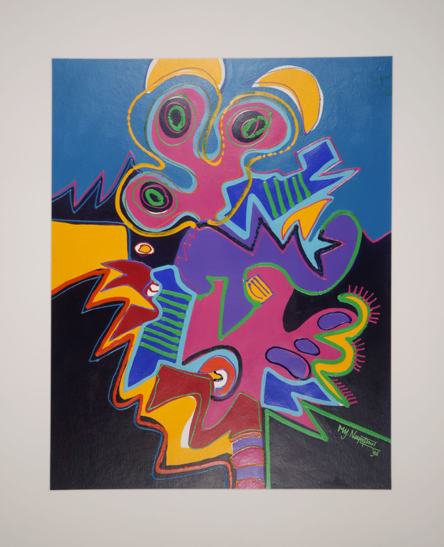 Marianne Naerebout: Acryl op papier, Z.T.  kopen? Bied vanaf 250!