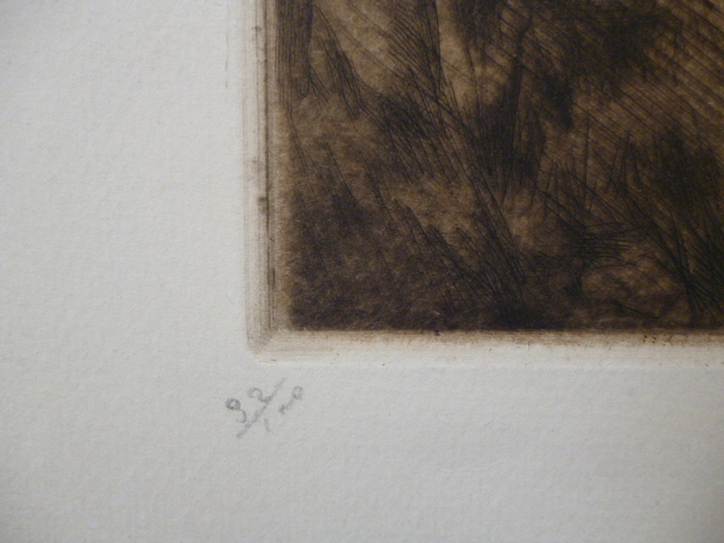 Armand Coussens - kleurenets - Le vacher assis kopen? Bied vanaf 45!