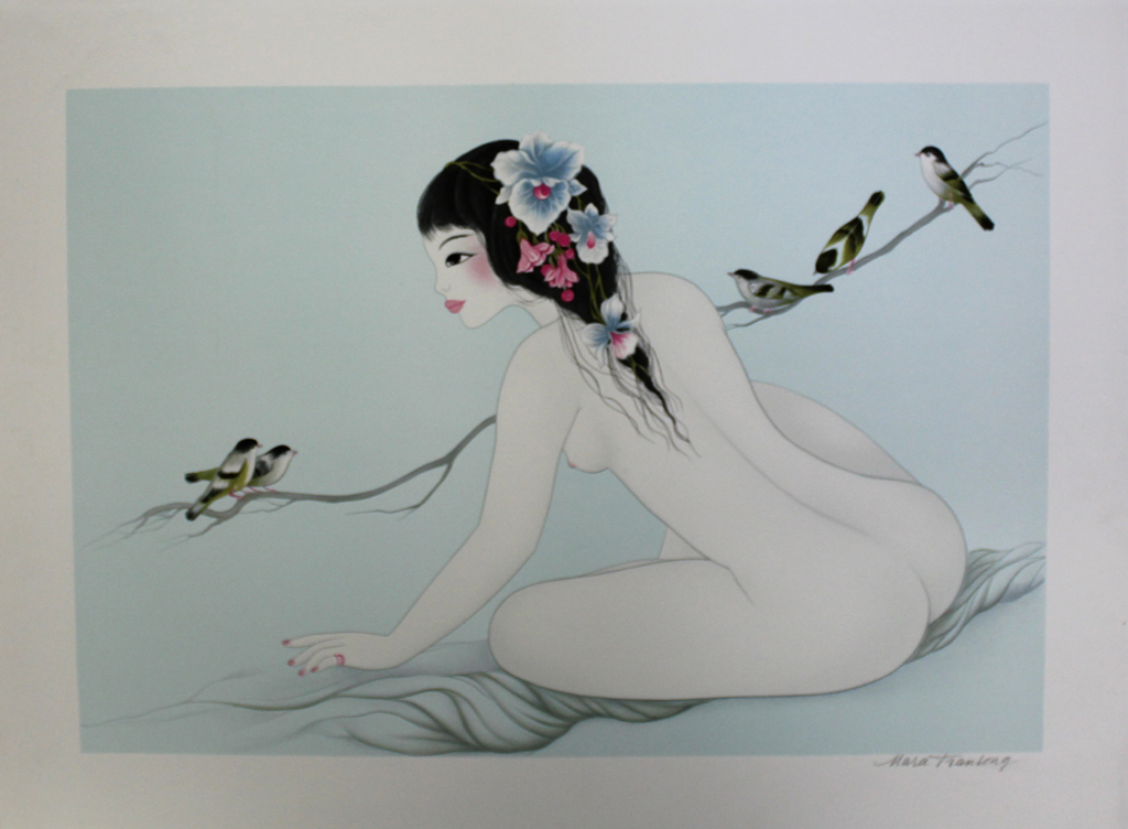 Originele handgesigneerde kleuren litho kopen? Bied vanaf 30!