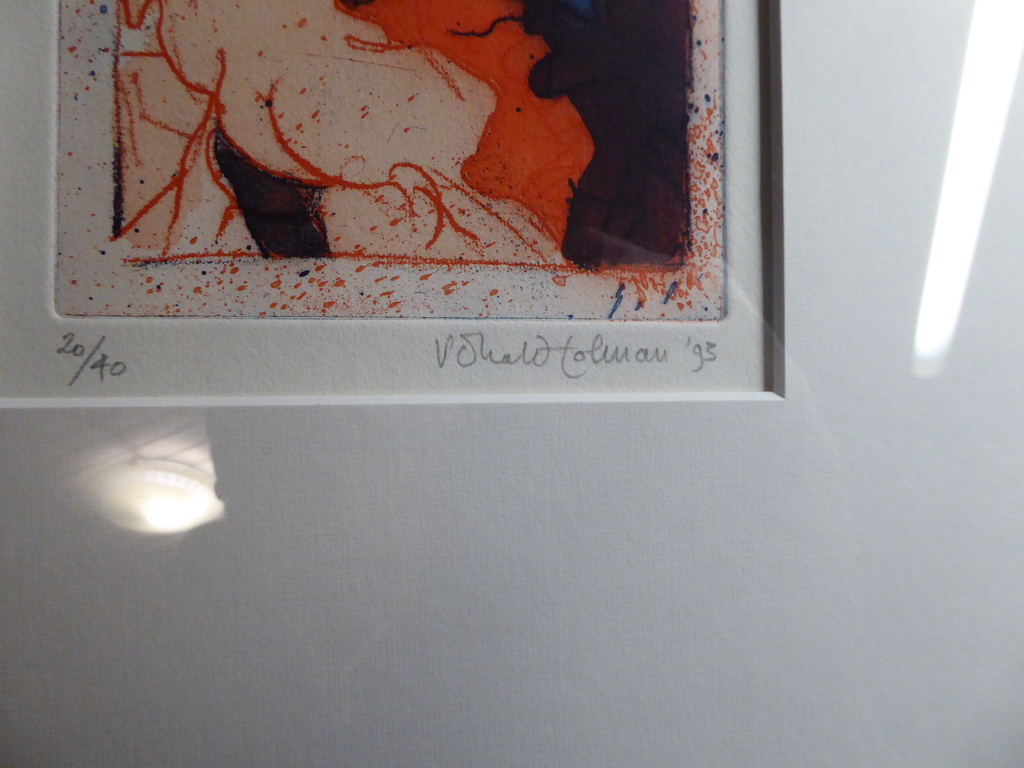 Ronald Tolman: Figuren bij kaarslicht - ets (20/40), 1993 kopen? Bied vanaf 90!