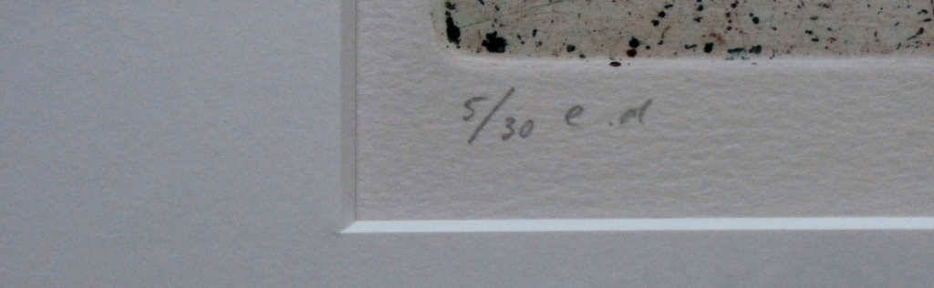 Arthur Stam - ingelijste ets/aquatint kopen? Bied vanaf 40!