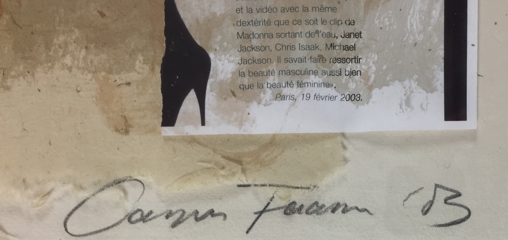 Casper Faassen, zeefdruk/collage, 'Desnudo', 2003 kopen? Bied vanaf 349!