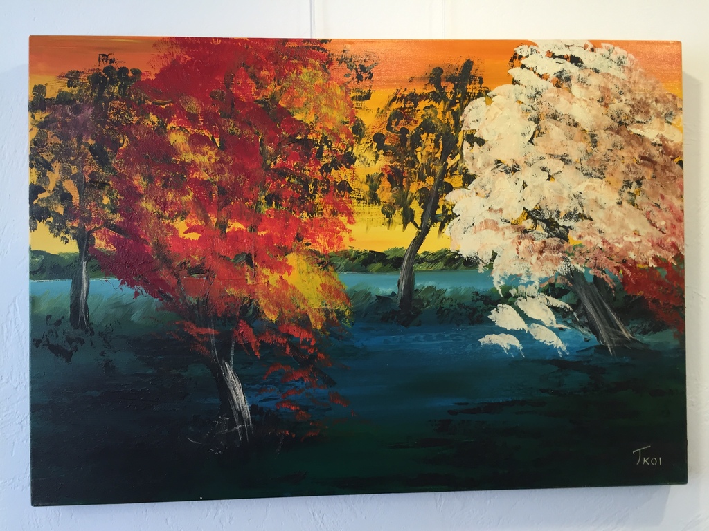 Gene Genadyj  acryl op doek  kopen? Bied vanaf 75!