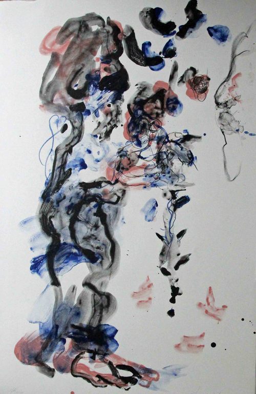 Ger Lataster, Hermine in de tuin, litho uit 1994 27/50 in perfecte staat! kopen? Bied vanaf 195!