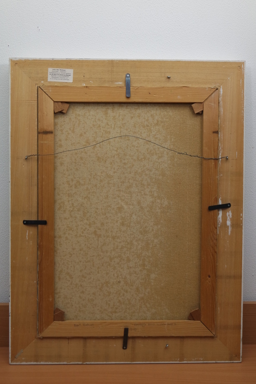 Bart Rietman (1933) - olieverf op doek - straatgezicht kopen? Bied vanaf 325!