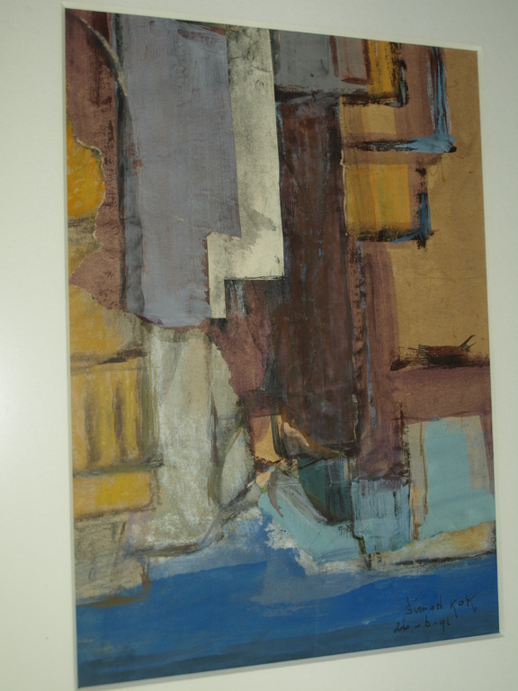 SIMON KOK – Collage – Abstract – Gesigneerd- *DAKA-AANBIEDING*  kopen? Bied vanaf 23!
