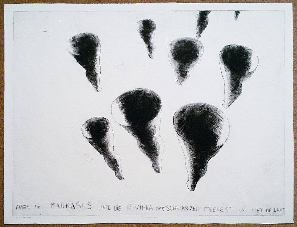 Gijs van Noort - Het reisbureau, ets (groot!) kopen? Bied vanaf 40!