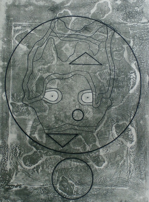 Wout van Heusden - ets - 1979 verkocht voor € 50!