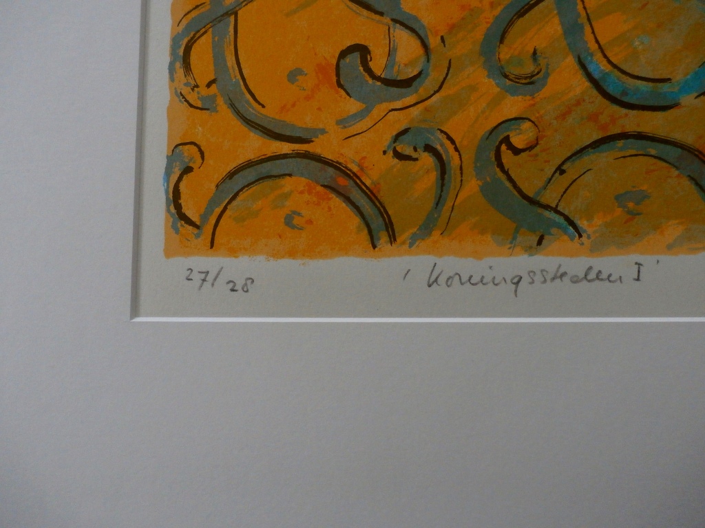 Milou Honig - zeefdruk: Koningssteden I - 1994 kopen? Bied vanaf 39!