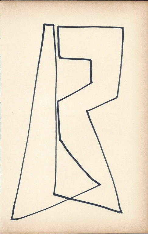 Siep van den Berg : compositie B (encre de chine, originele tekening) kopen? Bied vanaf 1!