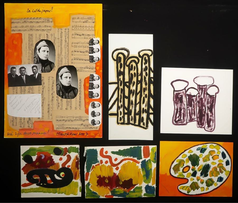 Lot met 6x Gemengde techniek van Meertje Kaal kopen? Bied vanaf 1!