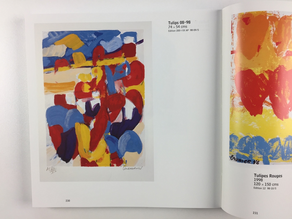 Jan Cremer, zeefdruk, Tulips, 08-98 (GROOT) (LAATSTE KEER, NU VANAF 299,-) kopen? Bied vanaf 299!
